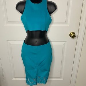 Beautiful teal dress